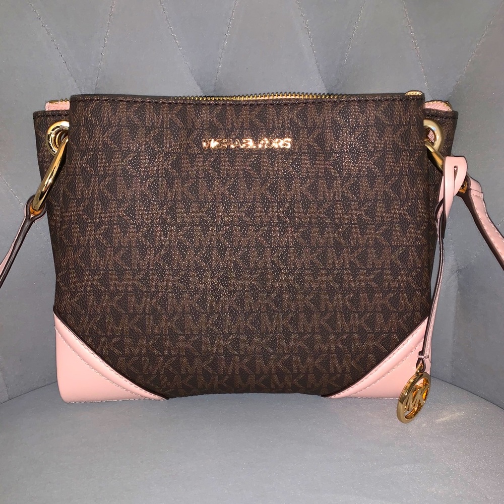 Michael Kors Nicole triple compartment crossbody